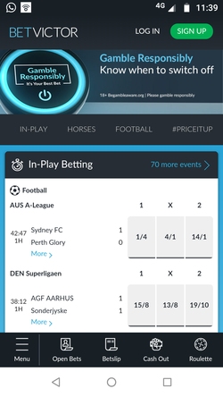 BetVictor Mobile